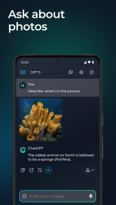اسکرین شات 5 برنامه Chatbot AI Assistant - Genie
