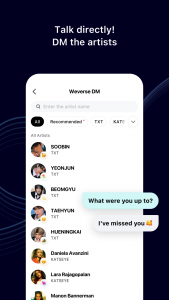 اسکرین شات برنامه ویورس (weverse) 5