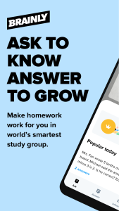 اسکرین شات 1 برنامه Brainly-Scan & Solve Study App