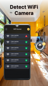 اسکرین شات برنامه Hidden Camera Detector 2