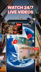 اسکرین شات 4 برنامه Live Satellite View, GPS Map