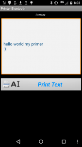 اسکرین شات برنامه Printer Bluetooth 3