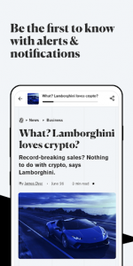 اسکرین شات برنامه Decrypt - Bitcoin & crypto news 2