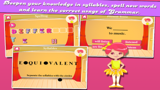 اسکرین شات بازی Ballerina Third Grade Games 5
