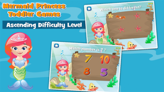 اسکرین شات بازی Mermaid Princess Toddler Games 2