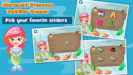 اسکرین شات بازی Mermaid Princess Toddler Games 4