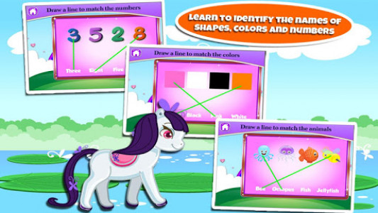 اسکرین شات بازی Fun Kindergarten Games: Pony 7