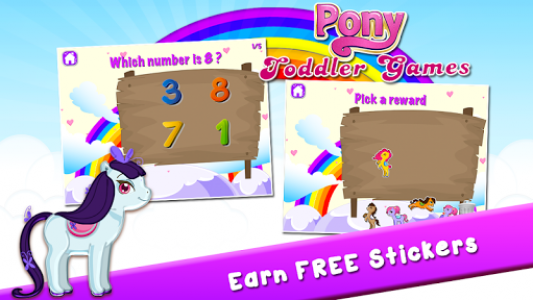 اسکرین شات بازی Pony Games for Toddlers 4