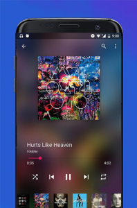 اسکرین شات برنامه HeadPhone MusicPlayer 3