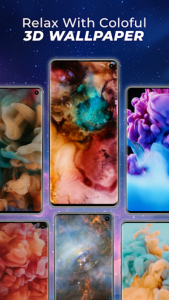 اسکرین شات 6 برنامه Fluid Live Wallpaper-4D Screen