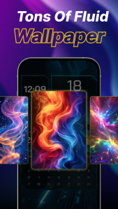 اسکرین شات 4 برنامه Fluid Live Wallpaper-4D Screen