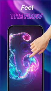 اسکرین شات 5 برنامه Fluid Live Wallpaper-4D Screen