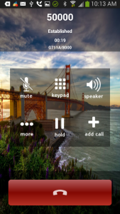 اسکرین شات برنامه SessionTalk Softphone 2