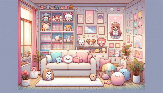 اسکرین شات بازی Kawaii Puzzle: Unpacking Decor 2