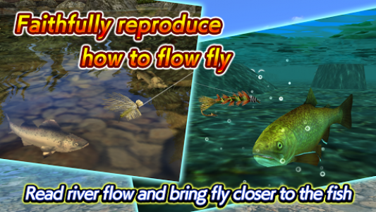 اسکرین شات بازی Fly Fishing 3D II 1