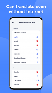 اسکرین شات 3 برنامه Scan Translate - Text & QR