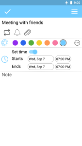 اسکرین شات 4 برنامه Calendar and Planner