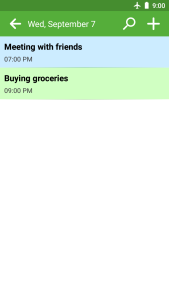 اسکرین شات 5 برنامه Calendar and Planner