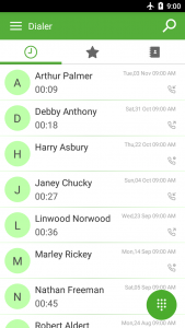 اسکرین شات 1 برنامه Phone - Dialer - Call app
