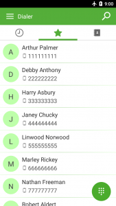اسکرین شات 3 برنامه Phone - Dialer - Call app