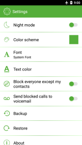 اسکرین شات 7 برنامه Phone calls app