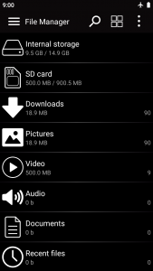 اسکرین شات برنامه File Manager 2