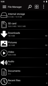 اسکرین شات 2 برنامه File explorer