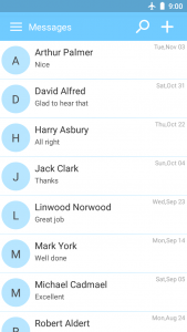 اسکرین شات 3 برنامه SMS text messaging