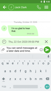 اسکرین شات برنامه SMS text messaging app 6