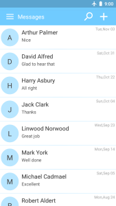 اسکرین شات 3 برنامه SMS text messaging