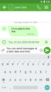 اسکرین شات 6 برنامه SMS text messaging