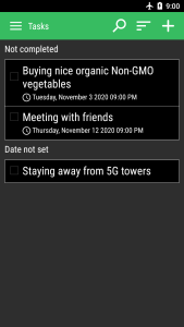 اسکرین شات 2 برنامه To Do List with Reminders