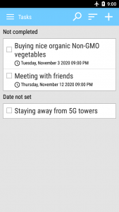 اسکرین شات 3 برنامه To do list: Tasks & Reminders