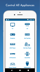 اسکرین شات 2 برنامه Universal Remote Control