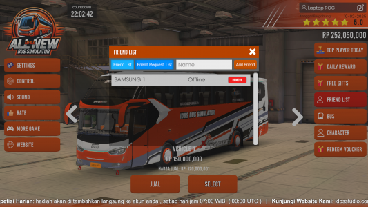 اسکرین شات بازی IDBS Bus Simulator 5