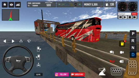 اسکرین شات بازی IDBS Bus Simulator 1