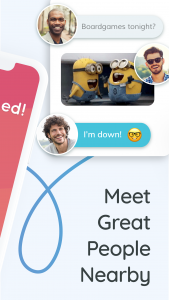 اسکرین شات 2 برنامه We3: Meet New People in Groups