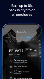 اسکرین شات 6 برنامه Crypto.com: Buy BTC, ETH & CRO