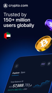اسکرین شات 1 برنامه Crypto.com: Buy BTC, ETH & CRO