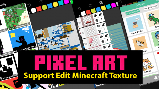 اسکرین شات برنامه Texture Minecraft Pixel Editor 1