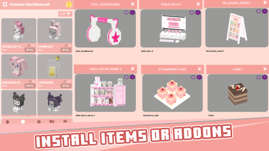 اسکرین شات 2 برنامه Furniture Mod for Minecraft PE