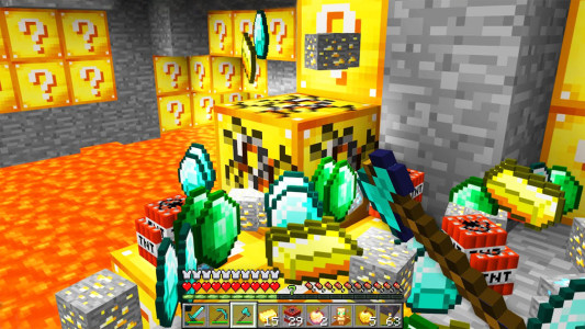 اسکرین شات 1 برنامه Lucky Block Mods and Maps MCPE