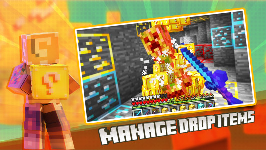 اسکرین شات 3 برنامه Lucky Block Mods and Maps MCPE
