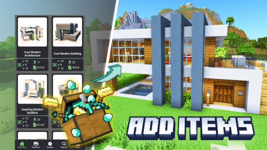 اسکرین شات 2 برنامه Master Builder for Minecraft
