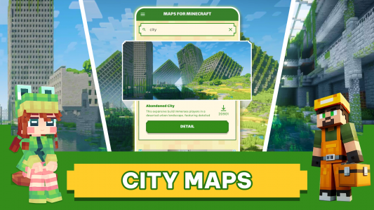 اسکرین شات 1 برنامه Master Maps for Minecraft PE