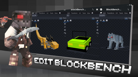 اسکرین شات 4 برنامه 3D Model Maker for Minecraft