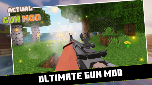اسکرین شات برنامه Actual Gun Weapon Mod for MCPE 2