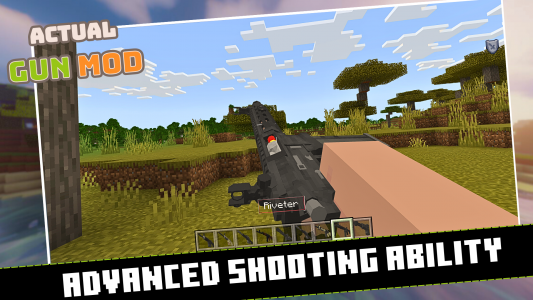 اسکرین شات برنامه Actual Gun Weapon Mod for MCPE 4