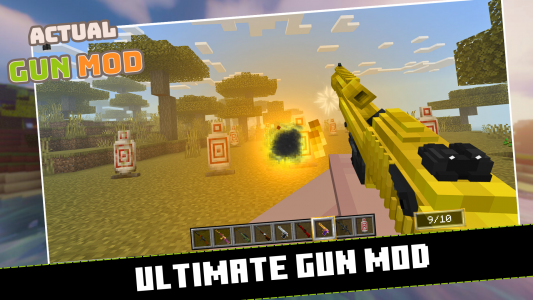 اسکرین شات برنامه Actual Gun Weapon Mod for MCPE 2