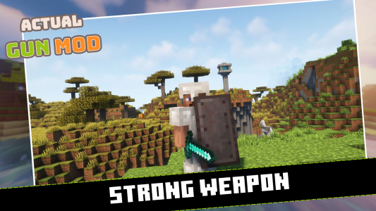 اسکرین شات برنامه Actual Gun Weapon Mod for MCPE 5